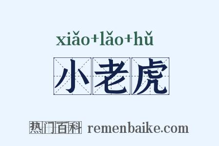 小老虎是什么意思的图片